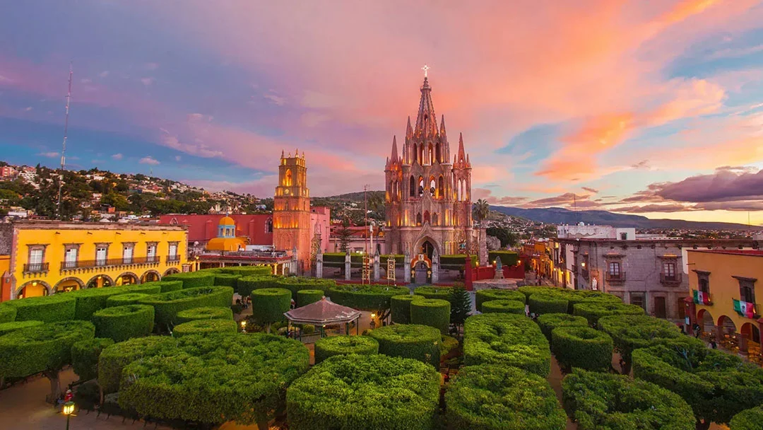 Colonial Treasures tour Mexico, Mexico 9 day colonial tour, 8 nights colonial Mexico trip, Mexico colonial cities tour, Bajio region tour Mexico, Mexico cultural heritage tour, Colonial architecture Mexico, Mexico colonial towns tour, Mexico history tour 9 days, Central Mexico tour, Treasures of Mexico colonial, Mexico City Queretaro tour, San Miguel de Allende tour, Guanajuato colonial tour, Guadalajara Tequila tour, Patzcuaro Morelia tour, Silver Route Mexico tour, Authentic Mexico tour, Luxury colonial tour Mexico, Mexico small group tour, UNESCO cities Mexico tour, Private tour colonial Mexico, Mexico culture and tequila tour, Mexico handcrafted tour, Mexico folklore tour, Heart of Mexico tour